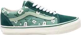 Кеды Vans Undefeated x OG Old Skool LX U-Man Bistro - Green, зеленый vn0a4p3x7af | green