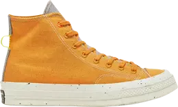 Кроссовки Converse Chuck 70 Renew High Safron Yellow, оранжевый 168615c | orange