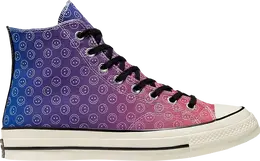 Кроссовки Converse Chuck 70 High Happy Camper - Gradient Purple, синий 167635c | blue