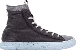 Кроссовки Converse Chuck Taylor All Star Crater High Black Light Grey, черный 169418c | black