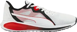 Кроссовки Puma Twitch Runner White High Risk Red, белый 376289 04 | white