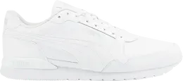 Кроссовки Puma ST Runner v3 Leather White Grey Violet, белый 384855 10 | white