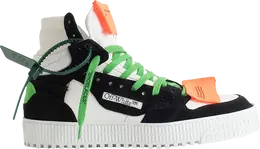 Кроссовки Off-White Off-Court 3.0 High White Black Green, белый omia065s22lea004 0155 | white