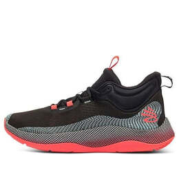 Кроссовки curry hovr splash 'black breeze' Under Armour, черный 3024719-001 | black/red