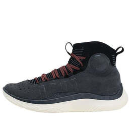 Кроссовки curry 4 flotro 'grey black' Under Armour, черный 3024861-101 | black/blue/pink