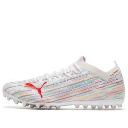 Кроссовки ultra 1.2 mg soccer shoes white/red Puma, белый 106341-04 | white