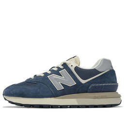 Кроссовки 574 'legacy navy' New Balance, синий u574lgmb | legacy navy/beige