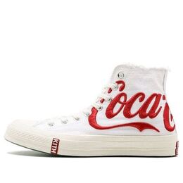 Кроссовки chuck taylor allstar 70s hi kith cocacola white 70s 'white red' Converse, белый cn160286c | white/red