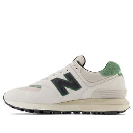 Кроссовки 574 legacy 'white black green' New Balance, белый u574lgfw | white/black