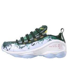 Кроссовки dmx run 10 predator 'scout green' Reebok, белый cn7155 | white/green