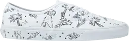 Кеды Vans Authentic Unidentified U-Paint, белый vn0a5jmpwww | white