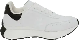 Кроссовки Alexander McQueen Sprint Runner White Black, белый 688548 wic93 9061 | white