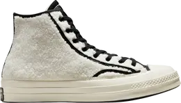 Кроссовки Converse Chuck 70 High Sherpa - Egret, белый 172006c | white