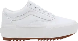 Кеды Vans Old Skool Stacked True White Gum, белый vn0a4u15l5r | white