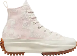 Кроссовки Converse Run Star Hike Platform High Egret Pink Clay, белый 172714c | white