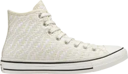 Кроссовки Converse Chuck Taylor All Star High Tonal Weaving - White, белый 171075c | white