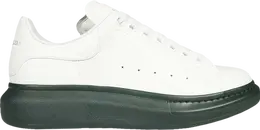Кроссовки Alexander McQueen Oversized Sneaker White Green, белый 553680 whtq4 9448 | white
