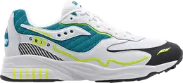 Кроссовки Saucony 3D Grid Hurricane White Green, белый s70646 1 | white