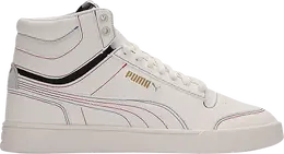 Кроссовки Puma Shuffle Mid White Multi Stitch, белый 380748 04 | white