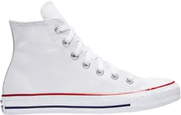 Кроссовки Converse Chuck Taylor All Star Leather Hi White, белый 132169c | white