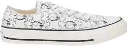 Кроссовки Converse Undercover x Addict x Chuck Taylor All Star Low Teddy Bear, белый 1cl580 | white