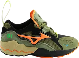 Mizuno Кроссовки 24 Karats x mita x Wave Rider 1, зеленый d1gd203135 | green