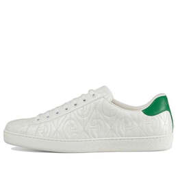 Кроссовки ace g 'rhombus white' Gucci, белый 598833-0r0a0-9063 | white/green