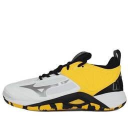 Кроссовки wave momentum 2 'white yellow' Mizuno, белый v1ga211208 | white/yellow/black