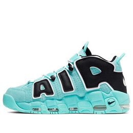 Кроссовки air more uptempo '96 qs 'light aqua' Nike, голубой cn8118-400 | light aqua/black-white