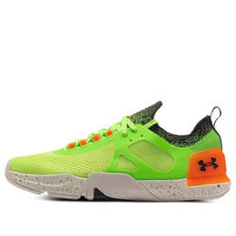 Кроссовки tribase reign 4 'quirky lime' Under Armour, зеленый 3025080-301 | green/orange