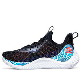 Кроссовки curry flow 10 'more magic' Under Armour, черный 3025093-001 | black/royal