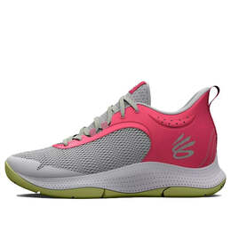 Кроссовки curry 3z6 'grey mist pink shock' Under Armour, серый 3025090-104 | grey mist/pink shock
