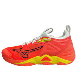 Кроссовки wave momentum 3 'neon orange' Mizuno, оранжевый v1ga231202 | orange/yellow/white