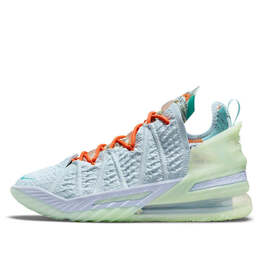 Кроссовки diana taurasi x lebron 18 ep 'g.o.a.t.' Nike, синий cq9284-401 | blue tint/dynamic turq/ghost