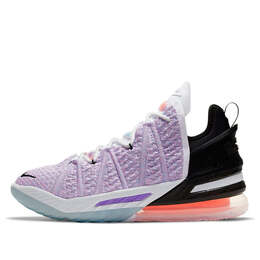 Кроссовки lebron 18 ep 'graffiti' Nike, фиолетовый cq9284-900 | light purple/black
