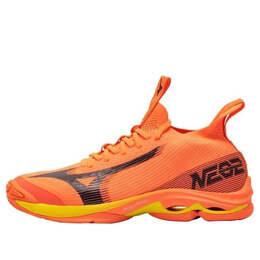 Кроссовки wave lightning neo 2 'neon flame' Mizuno, мультиколор v1ga220202 | neon flame/black/volt 2