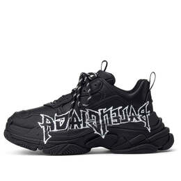 Кроссовки triple s diy metal 'black white' Balenciaga, черный 524039w2fay1090 | black/white