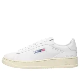 Кроссовки dallas leather low 'white goat' Autry, белый adlm-gg01 | white
