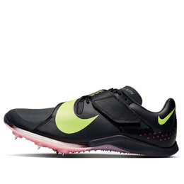 Кроссовки zoom long jump 'anthracite pink volt' Nike, черный ct0079-001 | black/yellow