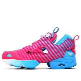 Кроссовки instapump fury 'candy pink blue blink white' Reebok, розовый v59962 | candy pink/blue blink/white