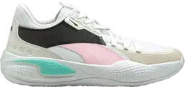 Кроссовки Puma Court Rider Summer Days - Pink Lady, белый 195662 02 | white