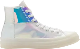 Кроссовки Converse Chuck 70 High Summer Glow - White Iridescent, белый 169039c | white