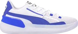 Кроссовки Puma Clyde Hardwood Team Strong Blue, белый 194454 05 | white