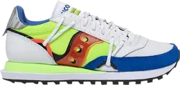 Кроссовки Saucony Jazz DST Abstract Collection - Blue Lime, белый s70528 4 | white