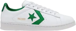 Кроссовки Converse Pro Leather OG Low White Green, белый 167971c | white
