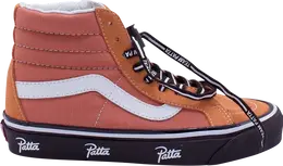 Кеды Vans Patta x Sk8-Hi 38 Reissue Langoustino, оранжевый vn0a3av9pxq | orange