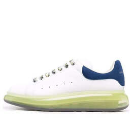 Кроссовки oversized sneaker 'translucent indigo yellow' Alexander McQueen, белый 604232whxma9433 | white/indigo/pop yellow