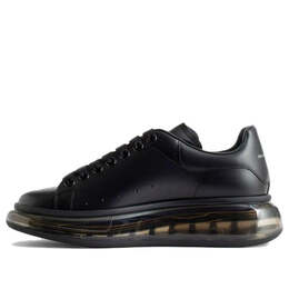 Кроссовки oversized sneaker 'black shiny sole' Alexander McQueen, черный 604232whx981000 | black