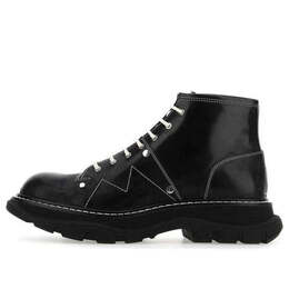 Кроссовки tread lace-up boots 'black' Alexander McQueen, черный 604253whz851081 | black
