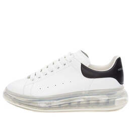 Кроссовки oversized transparent sole sneaker 'white' Alexander McQueen, белый 604232whx989061 | white/black